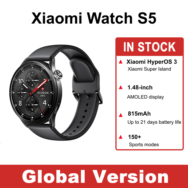 Timex Watches Smartwatch - Global Version Xiaomi Watch S5 Smartwatch