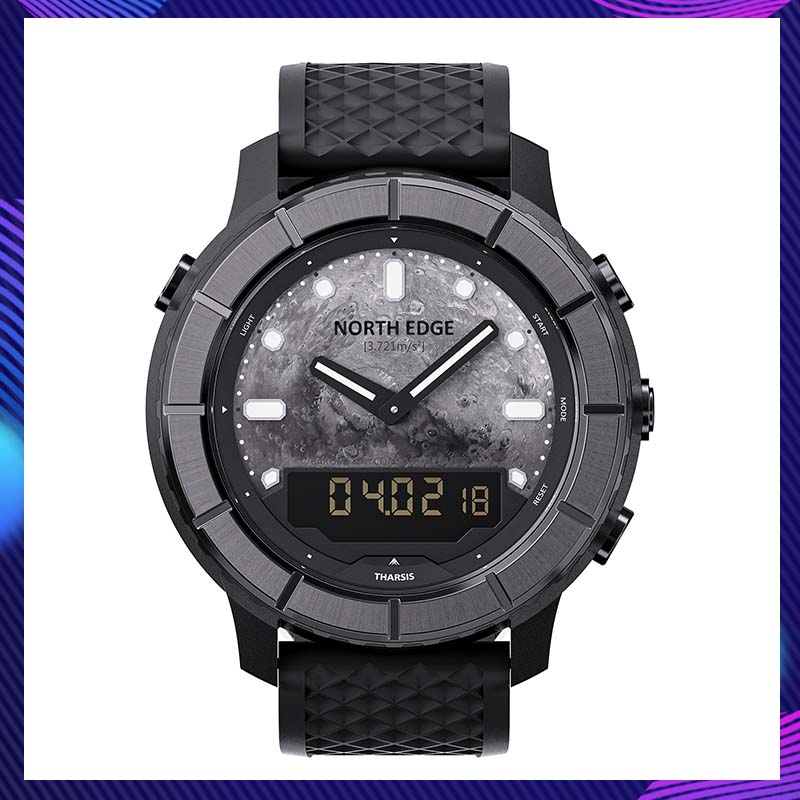 North Edge Tharsis Men Outdoor - Altimeter Compass Watch ulasan dan harga