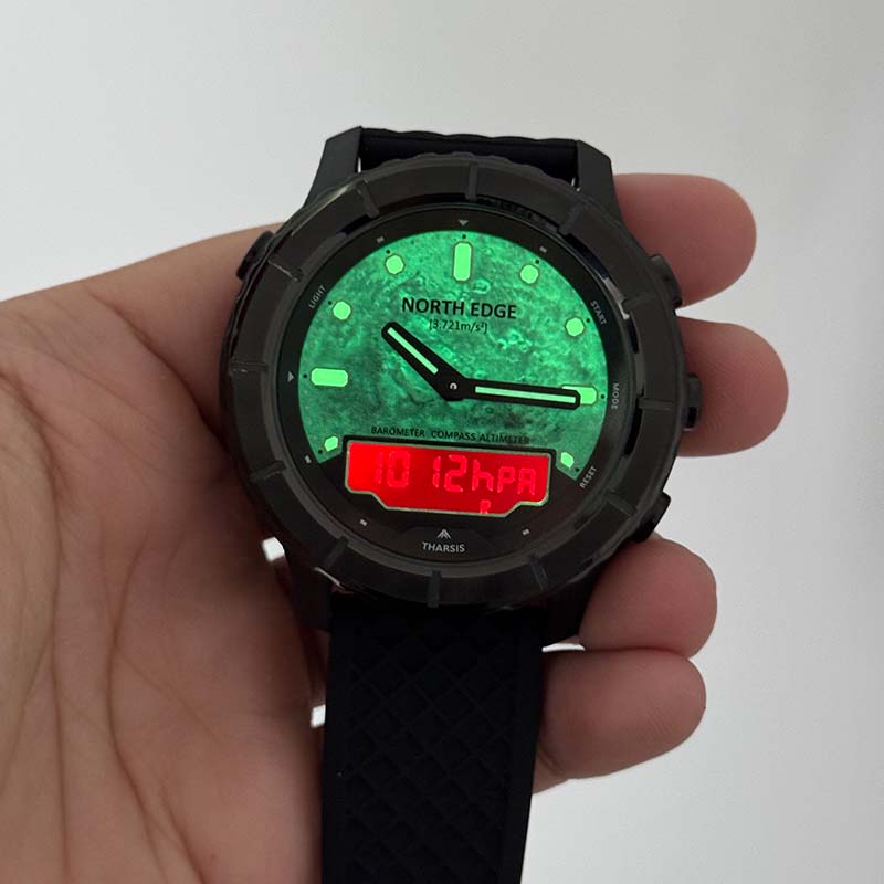 North Edge Tharsis Men Outdoor - Altimeter Compass Watch ulasan dan harga