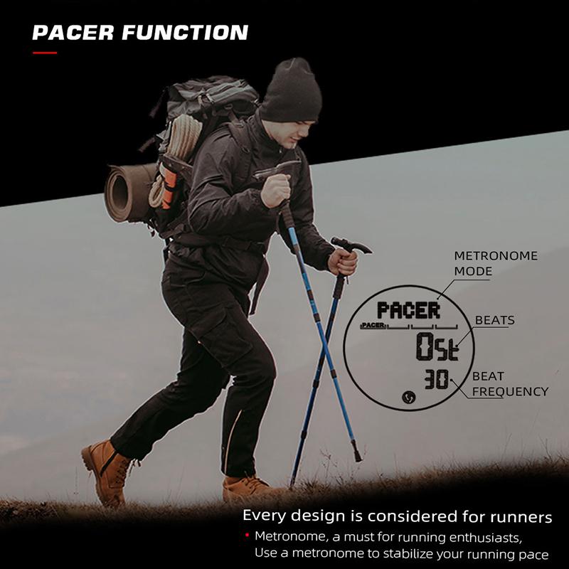 Men's Digital Watch Sports Sup - Altimeter Compass Watch ulasan dan harga