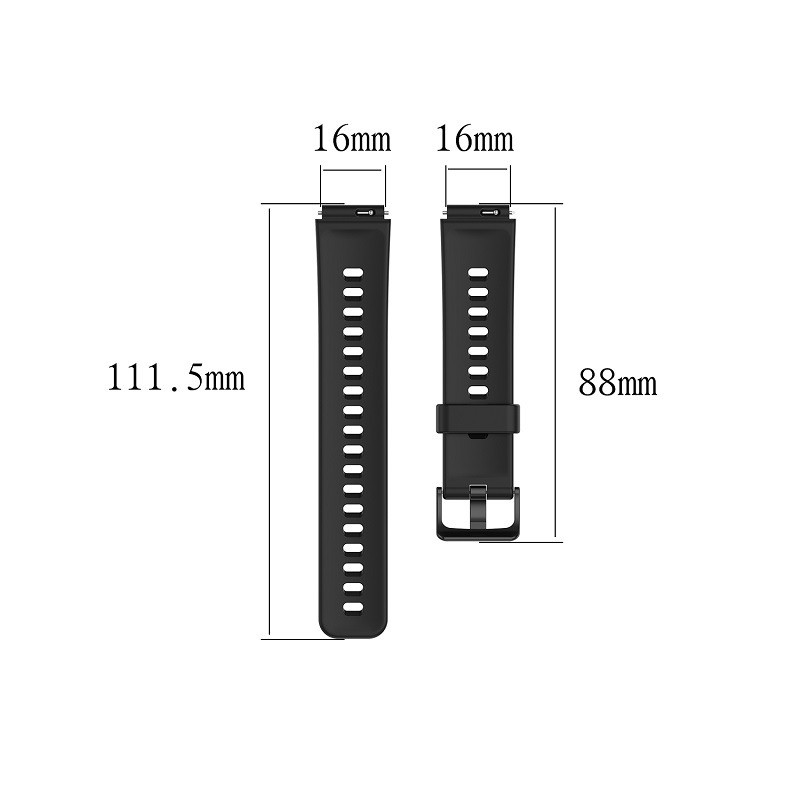 16mm Watch Strap for Huawei Ba - Timex Watches Smartwatch ulasan dan harga