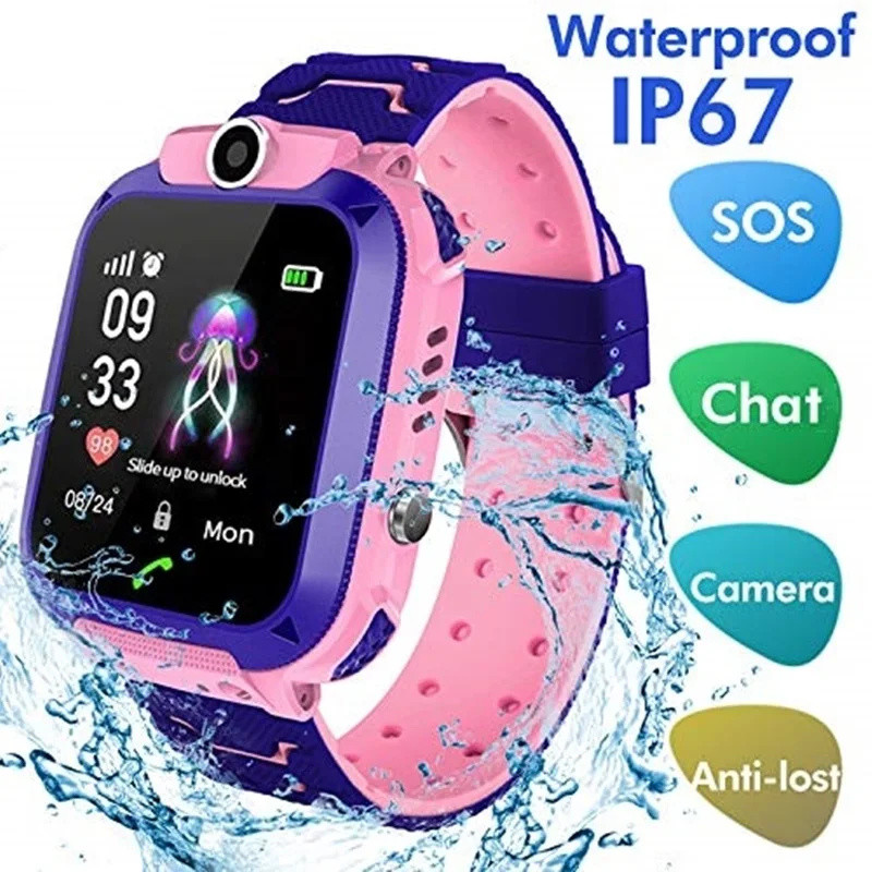 2G Kids Smart Watch SOS Call L - Smartwatch Digital Watches For Kid Girl ulasan dan harga