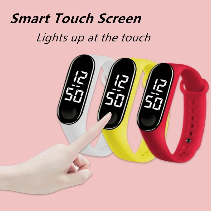 2025 New Kids Smart Touch Led  - Smartwatch Digital Watches For Kid Girl ulasan dan harga