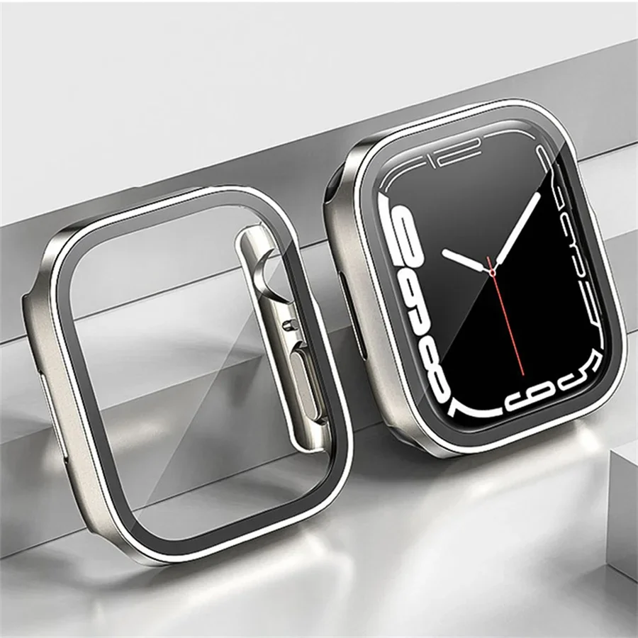 Glass+cover For Apple Watch ca - Smartwatch Watches For Girls ulasan dan harga