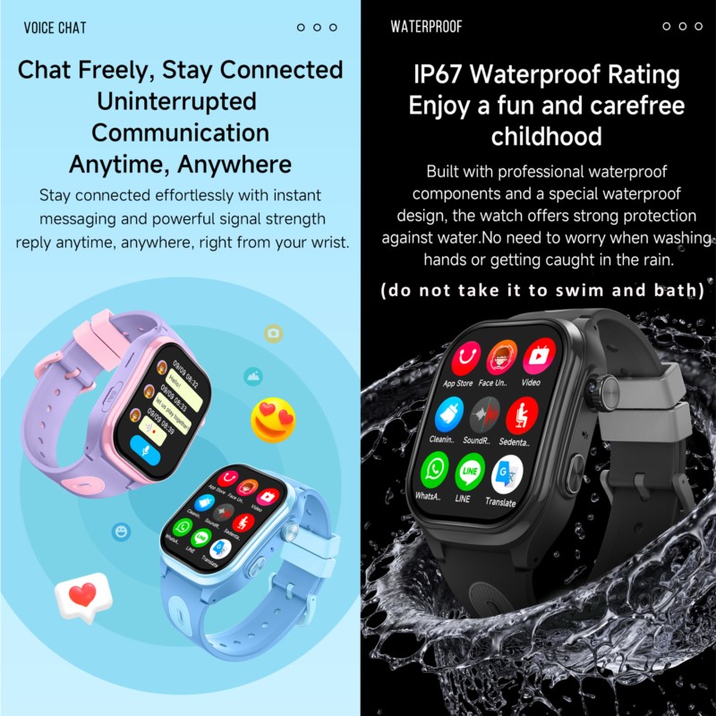 Kids 4G Smartwatch with 2.0 In - Smartwatch Watches For Kids With Gps ulasan dan harga