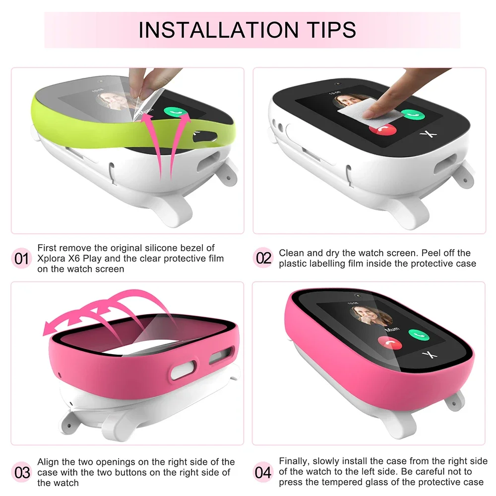 Case for Xploar X6 Play Kids S - Smartwatch Watches For Kids ulasan dan harga
