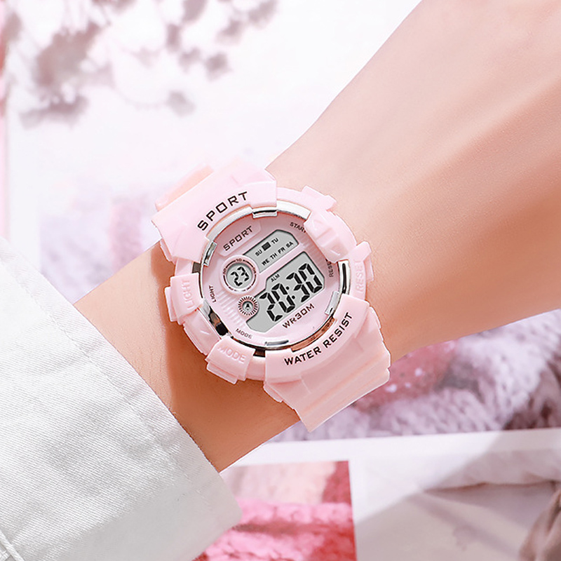 Fashion Kids Watches Luminous  - Smartwatch Watches For Girls ulasan dan harga