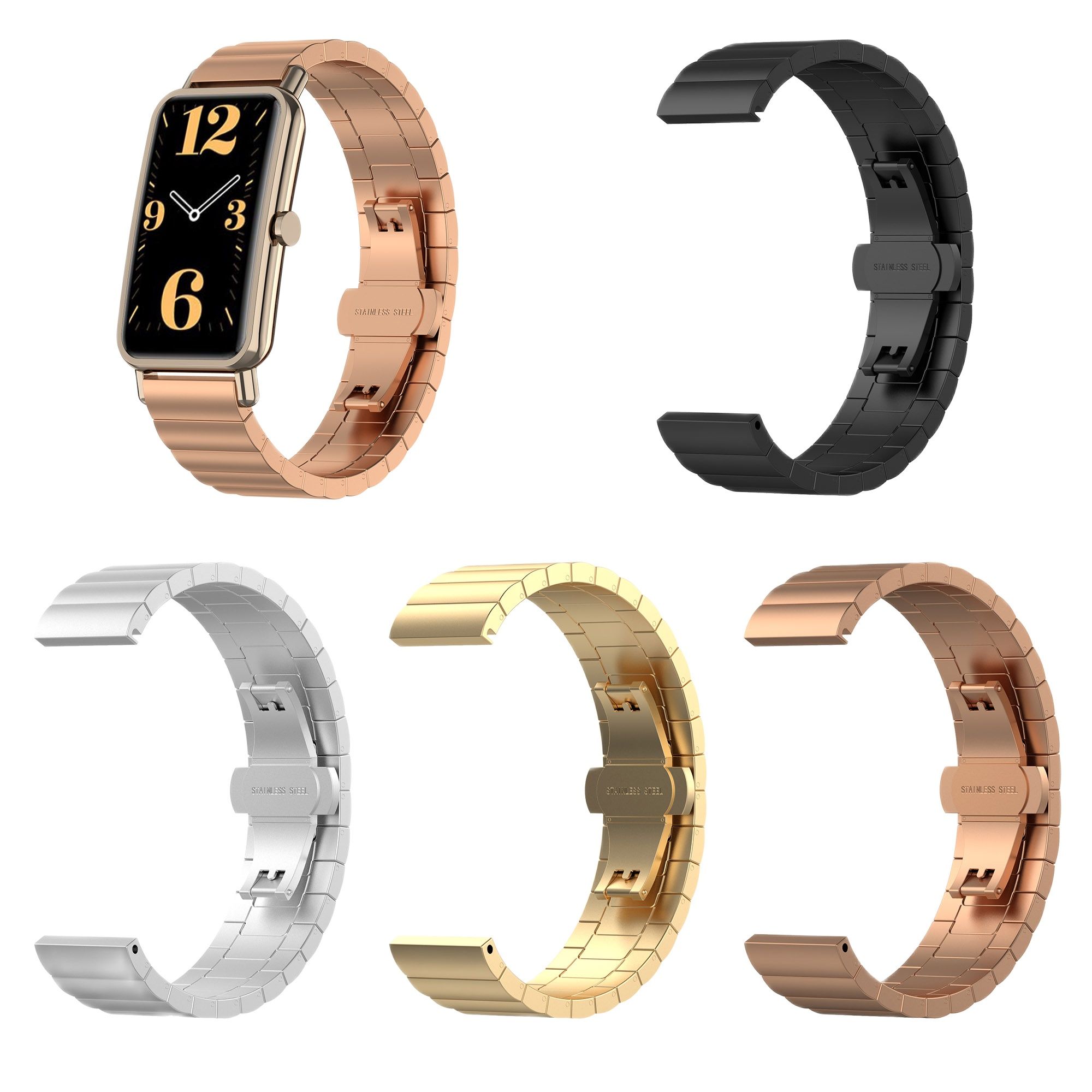 16mm Stainless Steel wristband - Timex Watches Smartwatch ulasan dan harga