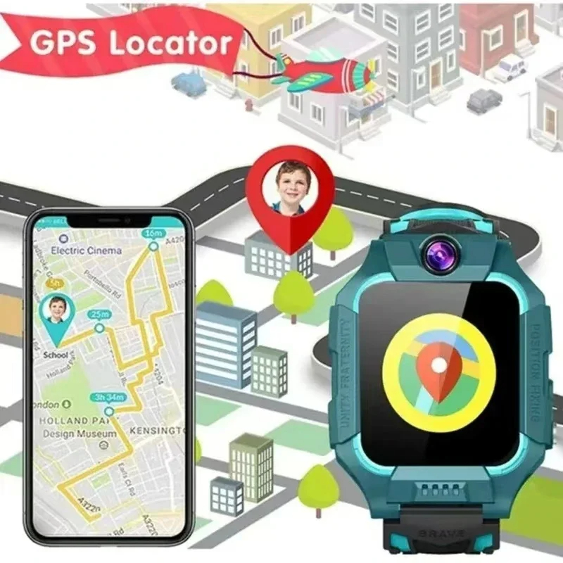Lenovo 5G Kids Smart Watch Gif - Smartwatch Watches For Girls ulasan dan harga