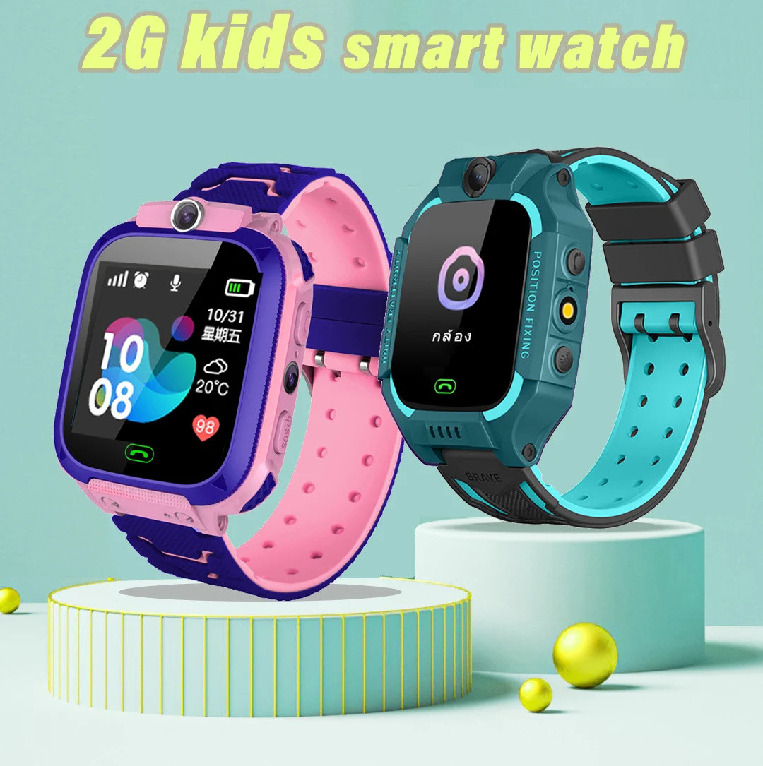 Q12 Kids Smart Watch 2G SOS Ca - Smartwatch Watches For Girls ulasan dan harga