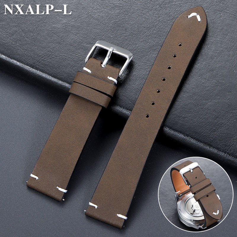 Vintage Leather Watch Band 20m - Watches Rolex Smartwatch ulasan dan harga
