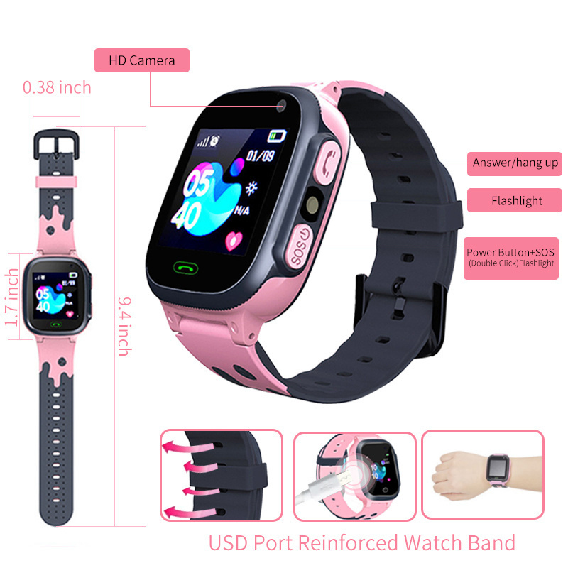 Kids Smart Watch Waterproof Sm - Smartwatch Digital Watches For Kid Girl ulasan dan harga