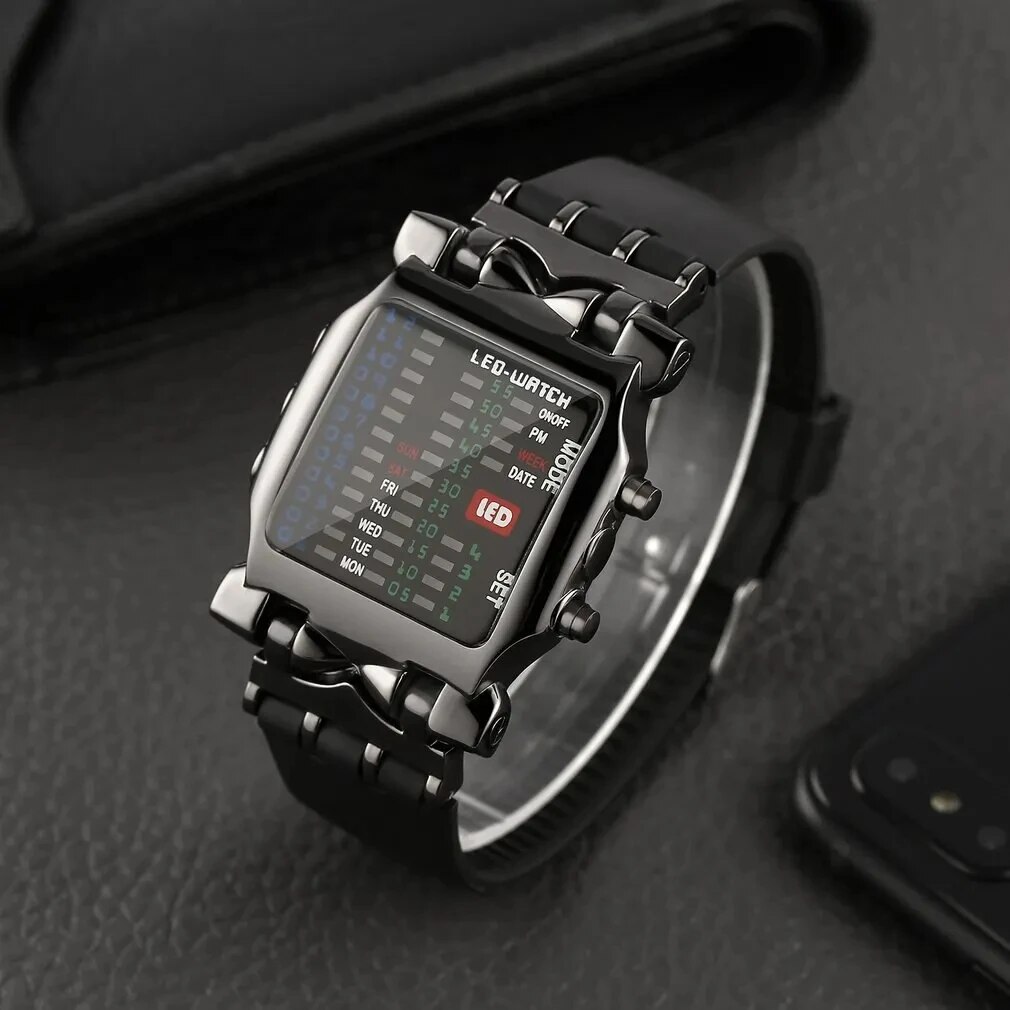 Binary Led Watch Creative Wate - Timex Watches Smartwatch ulasan dan harga