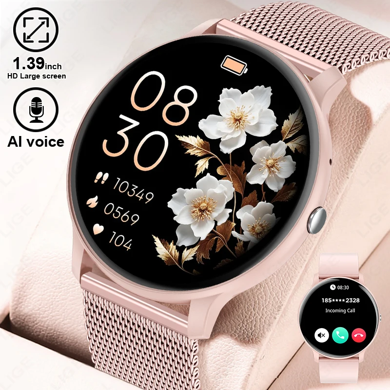 LIGE Bluetooth Call Smart Watc - Watches Ladies Smartwatch ulasan dan harga