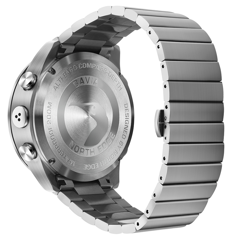 NORTH EDGE GAVIA2 Men's Dive 5 - Altimeter Compass Watch ulasan dan harga