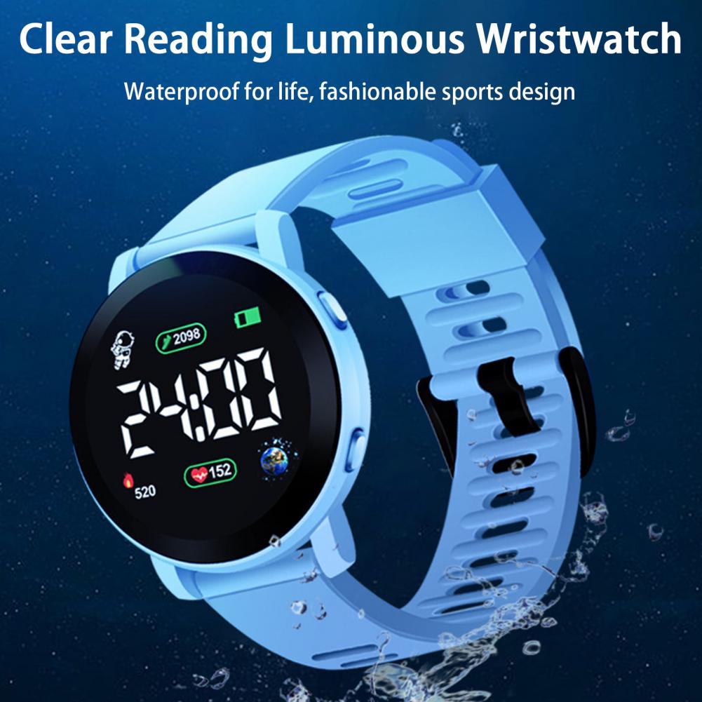 Kids LED Digital Watch Waterpr - Smartwatch Digital Watches For Kid Girl ulasan dan harga