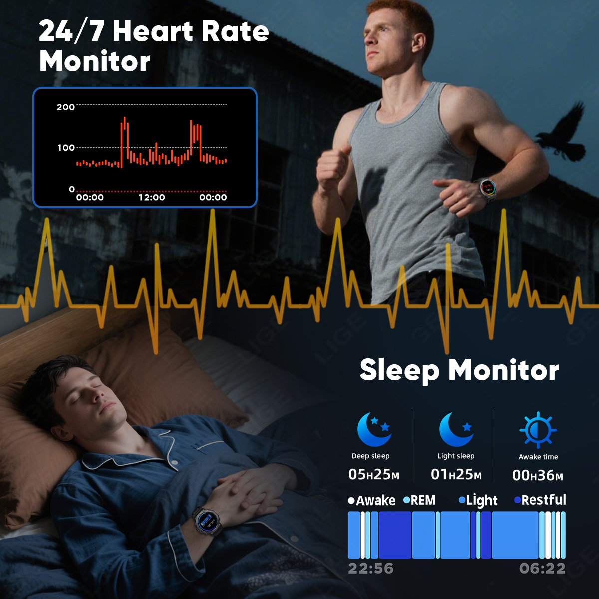 2025 New For Xiaomi Military S - Watch Vs Smartwatch ulasan dan harga