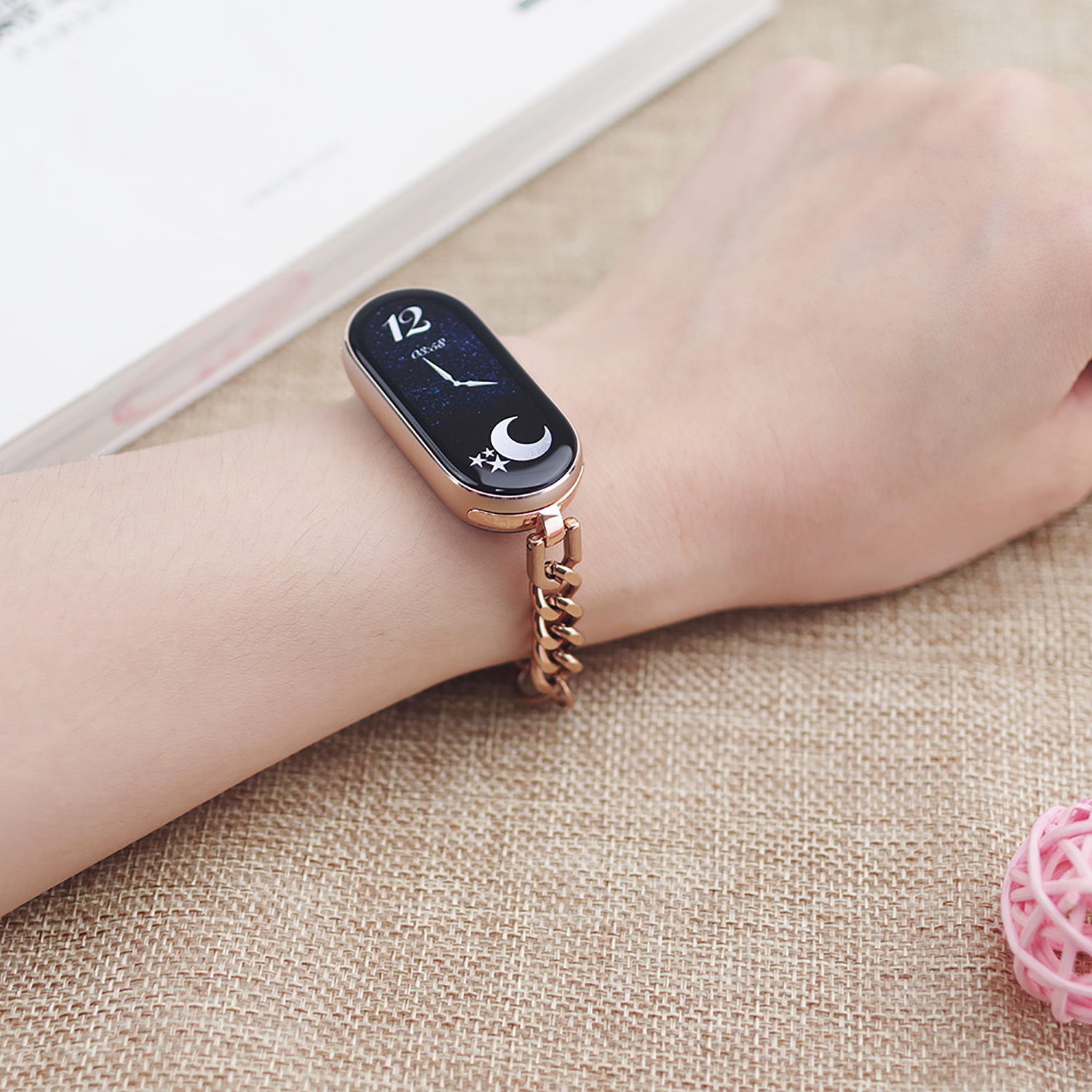 For Mi band 11 Strap Chain Wri - Watches Ladies Smartwatch ulasan dan harga