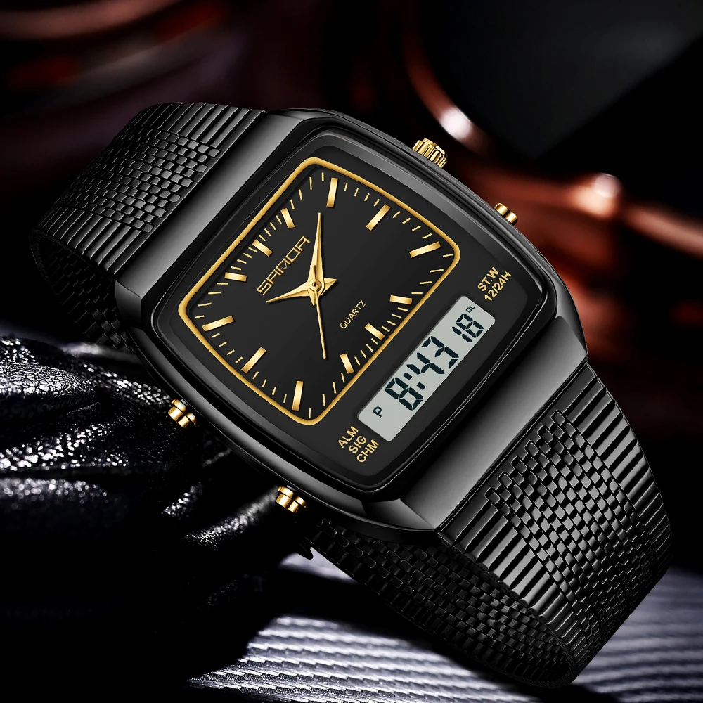 SANDA Watches Men Waterproof A - Timex Watches Smartwatch ulasan dan harga