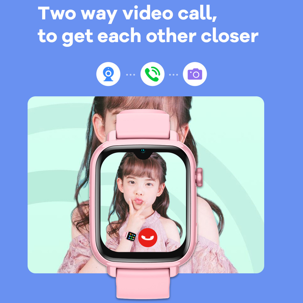 4G Smart Watch Kids Video Call - Smartwatch Watches For Kids ulasan dan harga