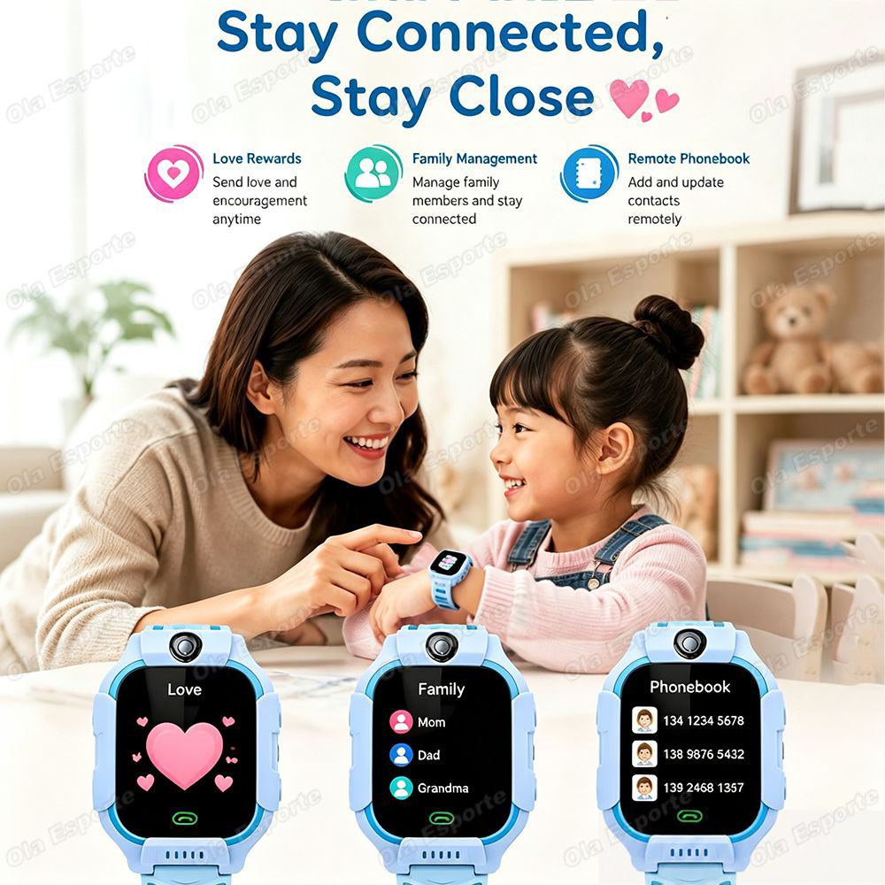 2026 New 5G Kids GPS Smart Wat - Smartwatch Watches For Kids With Gps ulasan dan harga