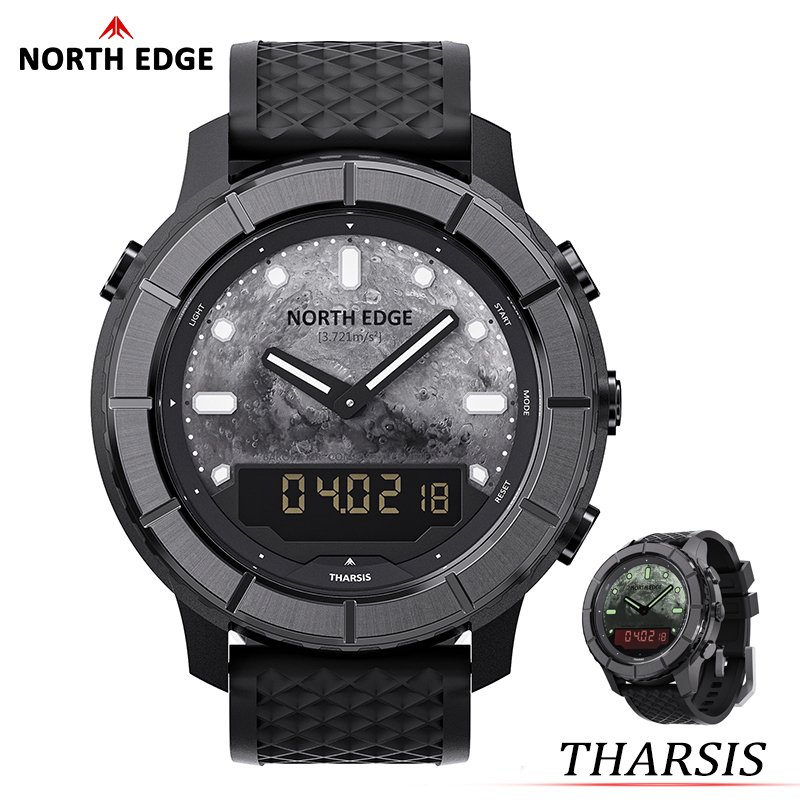 NORTH EDGE 2026 THARSIS Men‘s  - Altimeter Compass Watch ulasan dan harga
