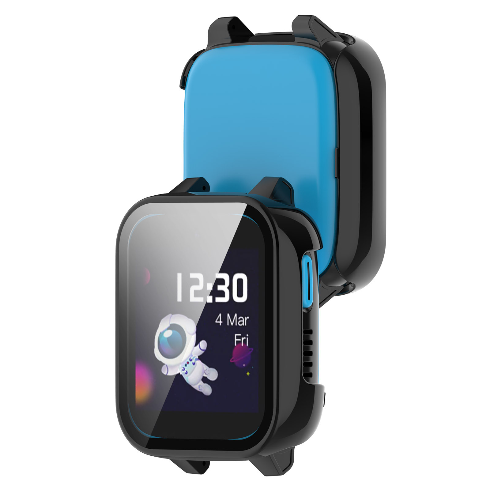 Hard Edge Shell Glass Screen P - Smartwatch Watches For Kids ulasan dan harga
