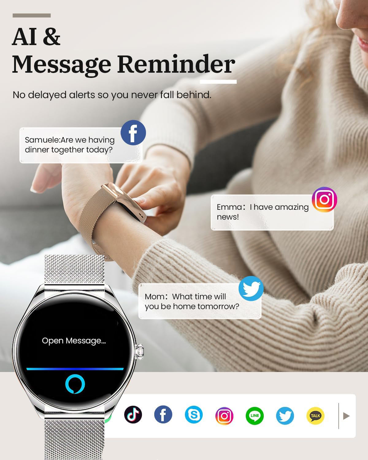 2026 Original For Women Ultra  - Watches Ladies Smartwatch ulasan dan harga