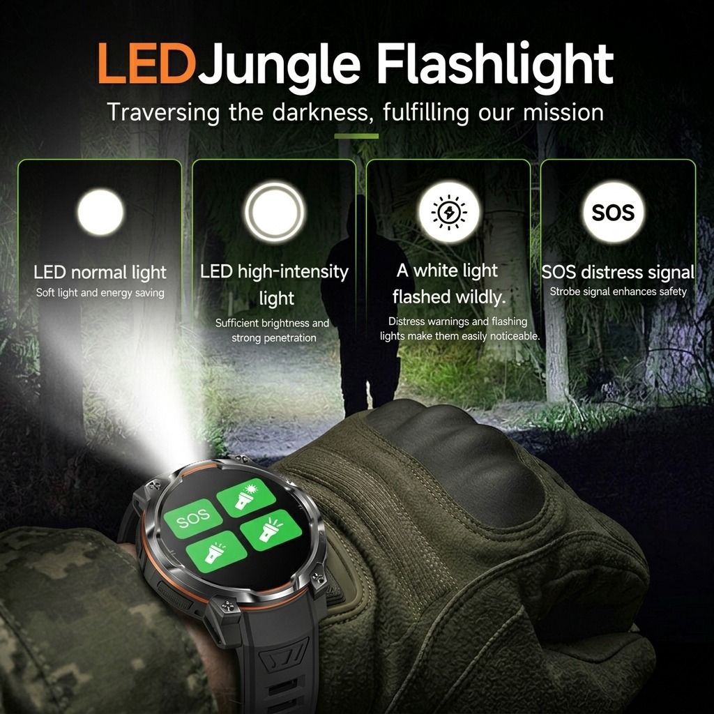 VWAR Military Smart Watch Buil - Watch Vs Smartwatch ulasan dan harga