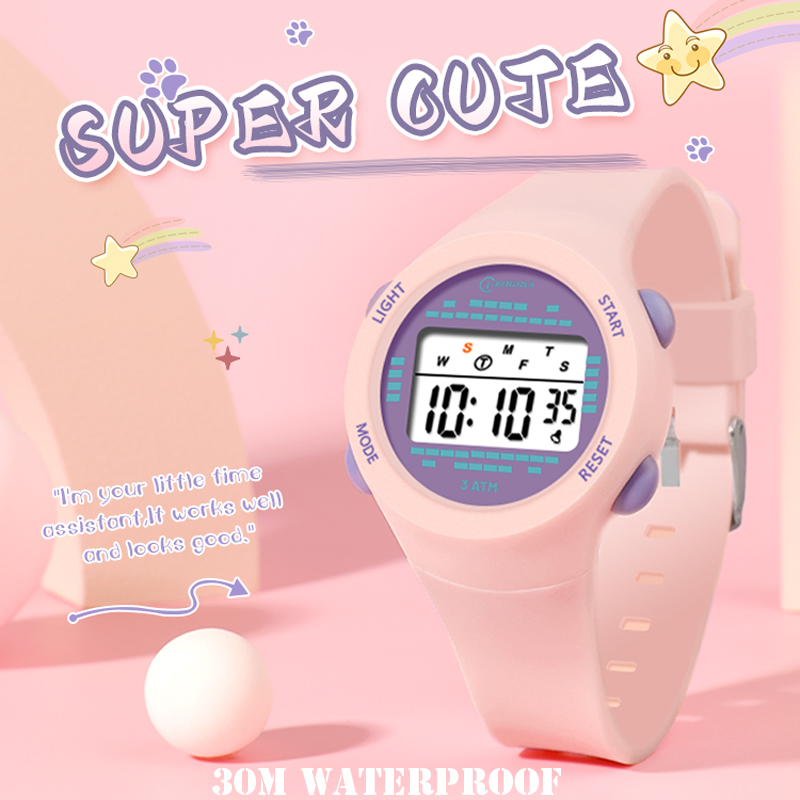Children's Electronic Watch Gi - Smartwatch Digital Watches For Kid Girl ulasan dan harga