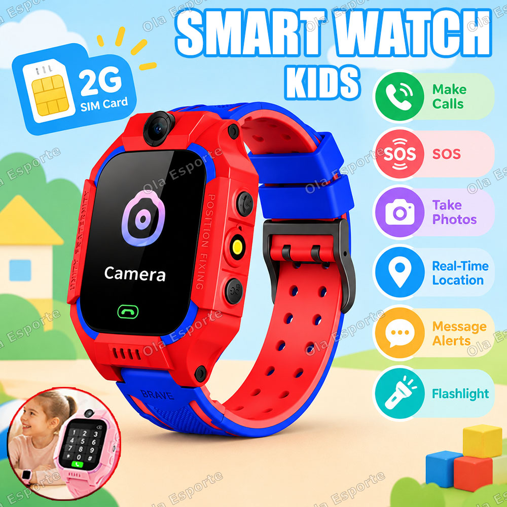 2027 New 2G/5G Kids Smart Watc - Smartwatch Watches For Kids With Gps ulasan dan harga