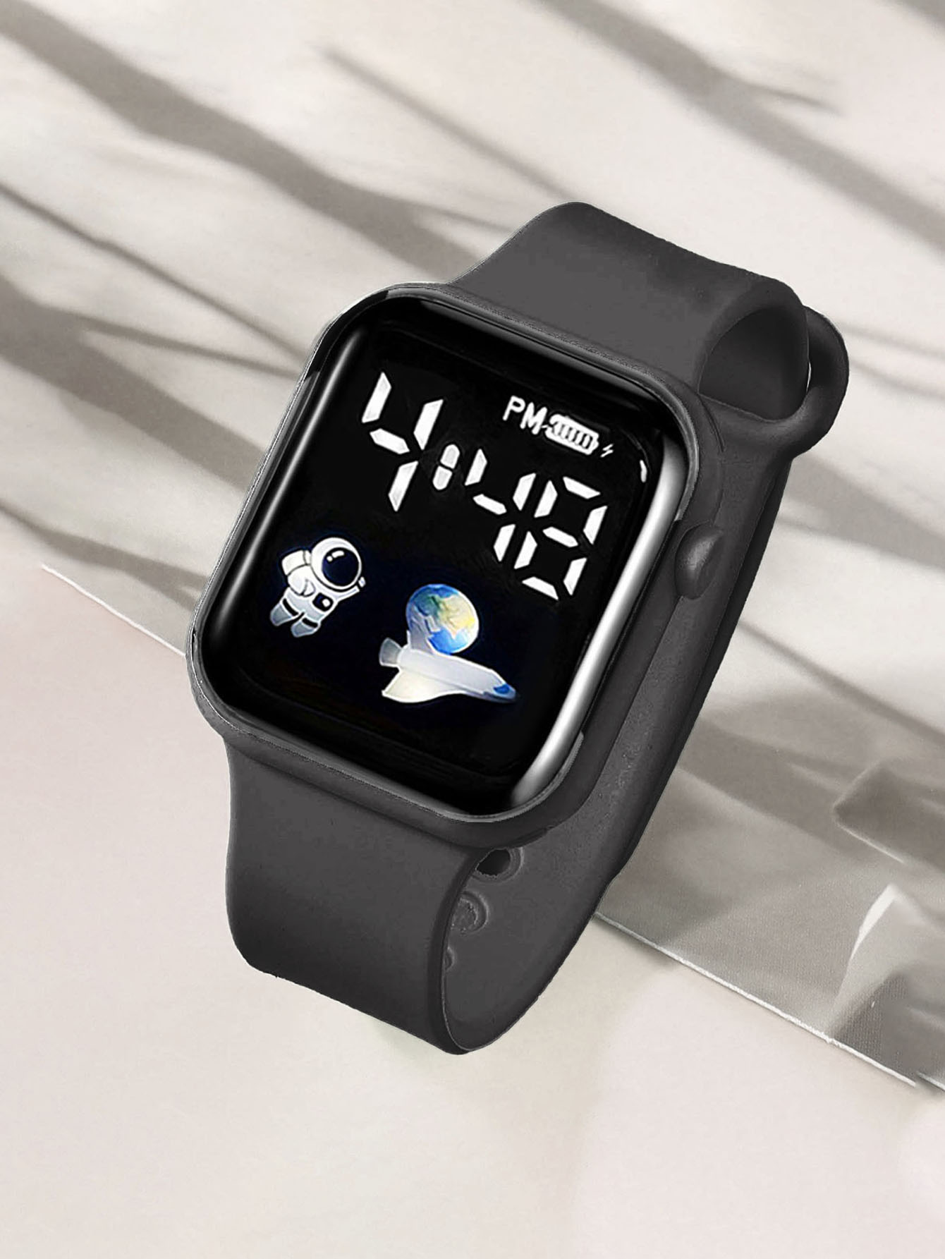 3PCS Square LED Electronic Wat - Smartwatch Watches For Girls ulasan dan harga