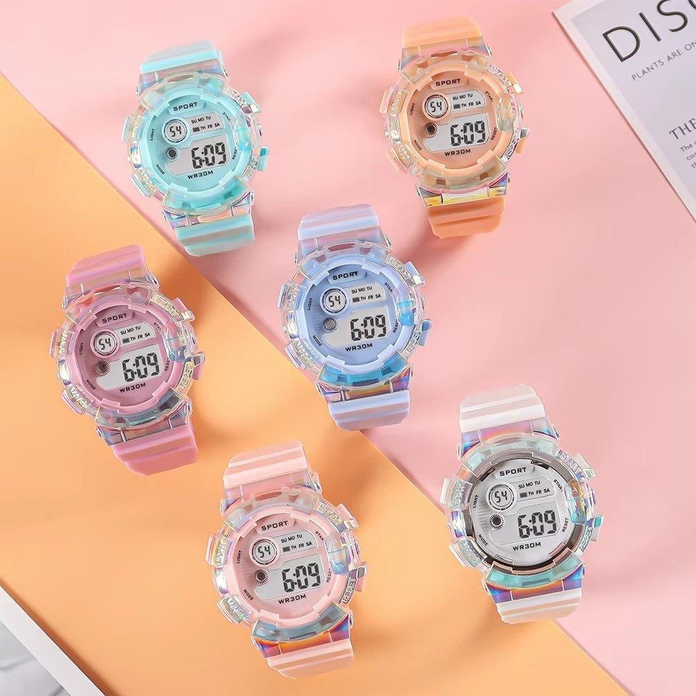 Waterproof Sports Kids Watches - Smartwatch Digital Watches For Kid Girl ulasan dan harga