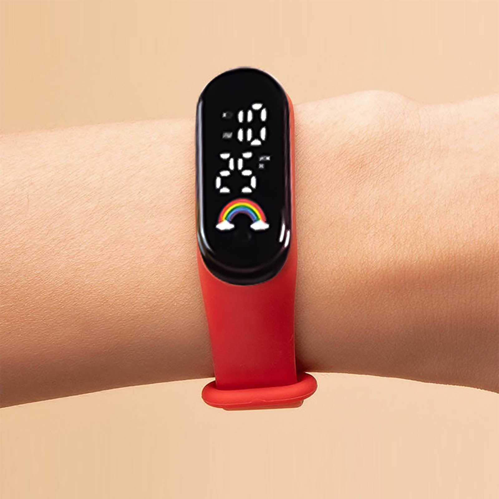 Multicolor Children Smart Watc - Smartwatch Digital Watches For Kid Girl ulasan dan harga