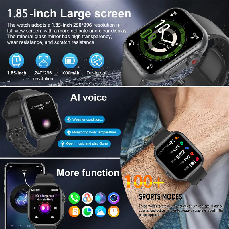 Watch Ultra K62 Men Women 1000 - Smartwatch Watches For Women With Gps ulasan dan harga