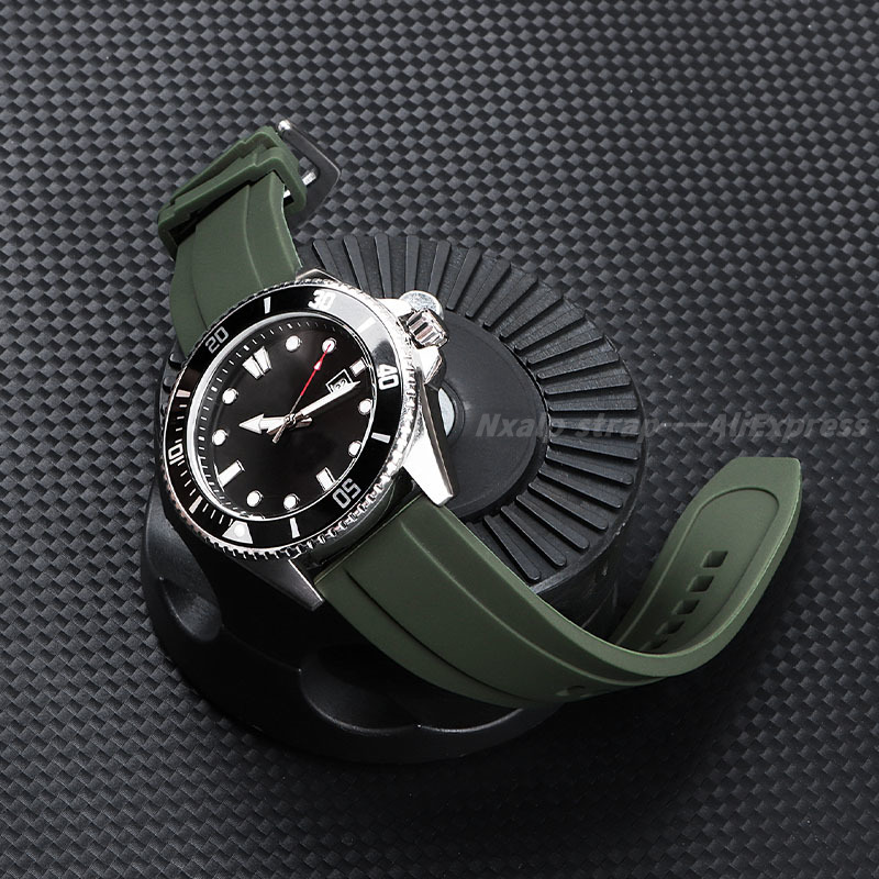 20mm 22mm Silicone Watch Band  - Watches Rolex Smartwatch ulasan dan harga