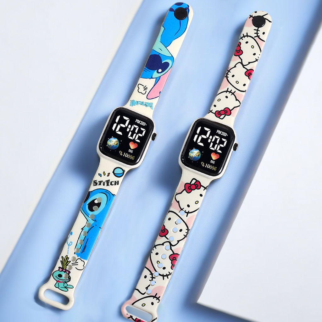 New Stitch Children Watches Gi - Smartwatch Watches For Girls ulasan dan harga