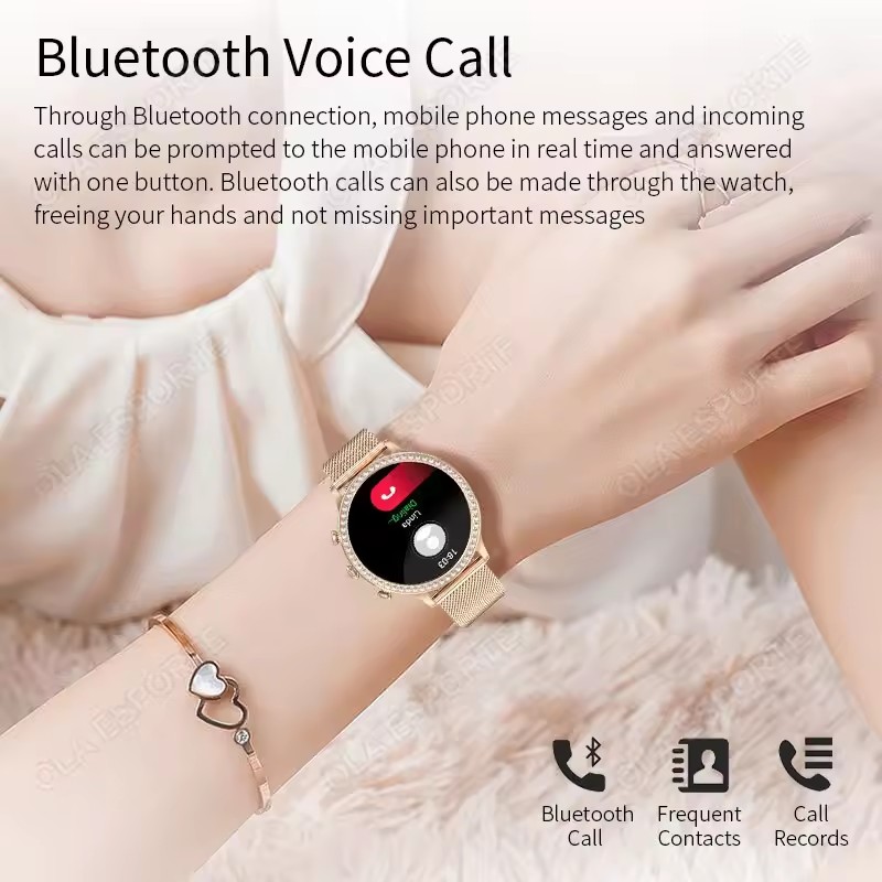 Elegant Ladies' Smartwatch Blu - Watches Ladies Smartwatch ulasan dan harga
