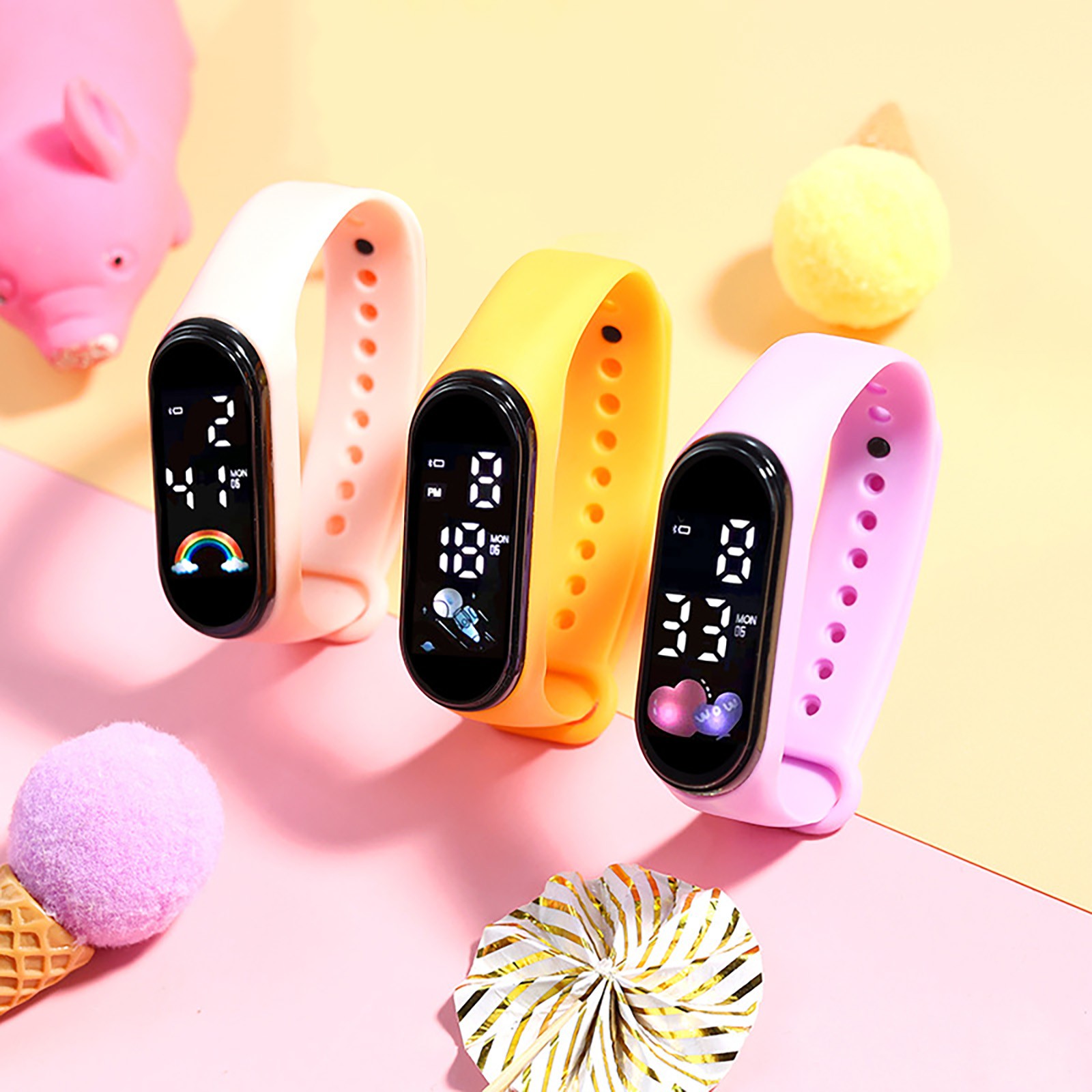 Children Watch Birthday Gift F - Smartwatch Digital Watches For Kid Girl ulasan dan harga