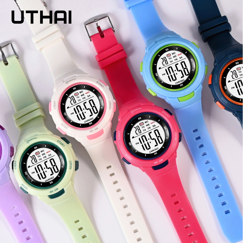 UTHAI Kids Watches Sports Fash - Smartwatch Watches For Kids ulasan dan harga